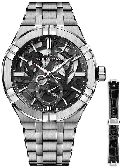 Maurice Lacroix Aikon Gent Manufacture Mercury Automatic Steel Set AI6088-SS002-030-1
