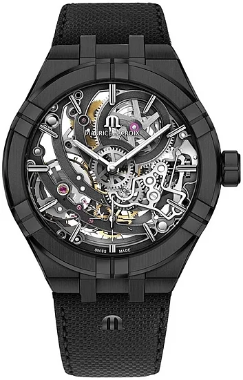 Maurice Lacroix Aikon Gent Manufacture Skeleton Automatic Steel AI6028-PVB01-030-1