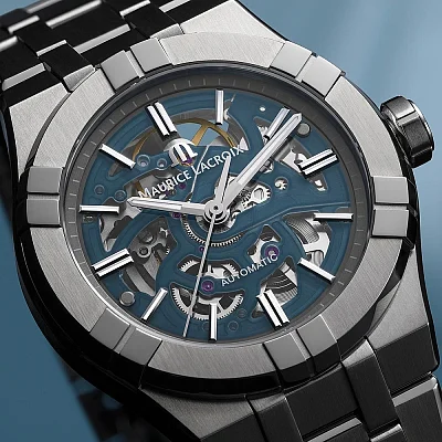 Maurice Lacroix Aikon Gent Skeleton 39mm Automatic Steel AI6007-SS002-031-1