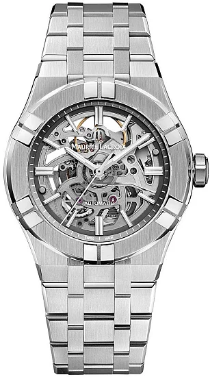 Maurice Lacroix Aikon Gent Skeleton 39mm Automatic Steel AI6007-SS002-030-1