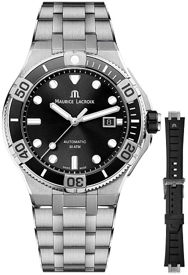 Maurice Lacroix Aikon Gent Venturer Automatic Steel Ceramic Set AI6058-SS002-330-2