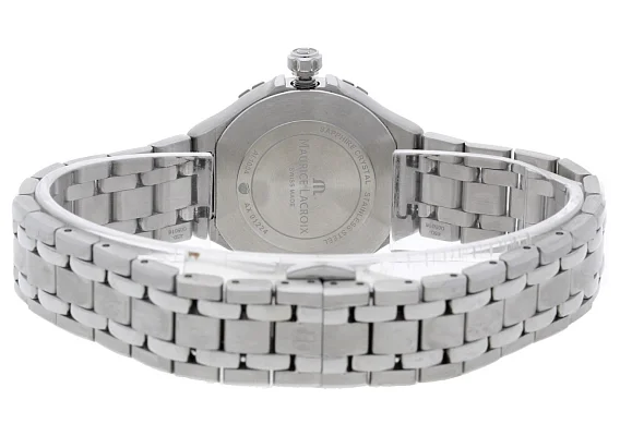 Maurice Lacroix Aikon Lady Date 30mm Quartz Steel Diamonds MOP AI1004-SS002-170-1