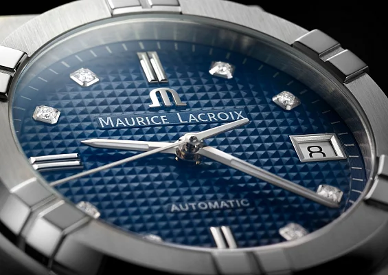Maurice Lacroix Aikon Lady Date 35mm Automatic Steel Diamonds AI6006-SS002-450-1