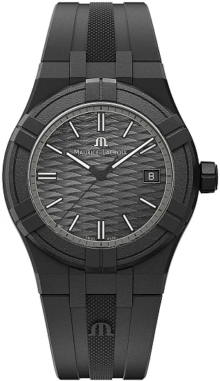 Maurice Lacroix Aikon #TIDE Unisex Date 40mm Black & Black AI2008-00000-300-0