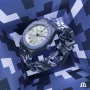  Zdjęcie 4 Maurice Lacroix Aikon #TIDE Unisex Date 40mm Camo Blue Limited Edition AI2008-B88AZ-000-0