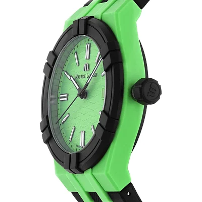 Maurice Lacroix Aikon #TIDE Unisex Date 40mm Green & Black AI2008-70070-300-0