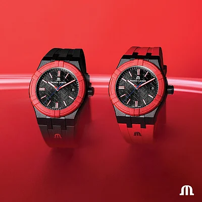 Maurice Lacroix Aikon #TIDE Unisex Date 40mm Mahindra Racing Special Edition AI2008-04000-400-J