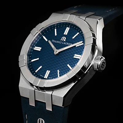 Maurice Lacroix Aikon Unisex 39mm Manual Mechanical Collectors Set AI7007-SS00E-430-C