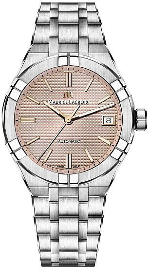 Maurice Lacroix Aikon Unisex Date 39mm Automatic Steel AI6007-SS002-731-1