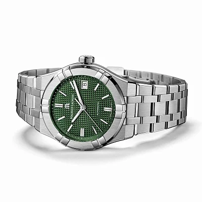 Maurice Lacroix Aikon Unisex Date 39mm Automatic Steel AI6007-SS002-630-1