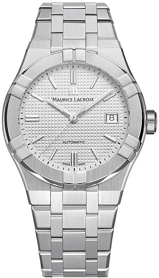 Maurice Lacroix Aikon Unisex Date 39mm Automatic Steel AI6007-SS002-130-1