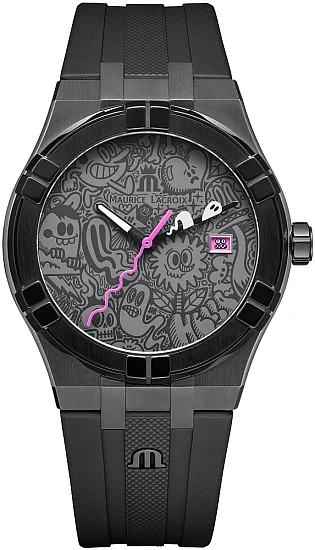 Maurice Lacroix Aikon Unisex Date 40mm Quartz Wotto Special Edition AI1108-PVL20-090-2