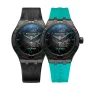  Zdjęcie 2 Maurice Lacroix Aikon x Label Noir Gent Manufacture Skeleton Automatic Limited Edition Set AI6028-DLB0B-030-H