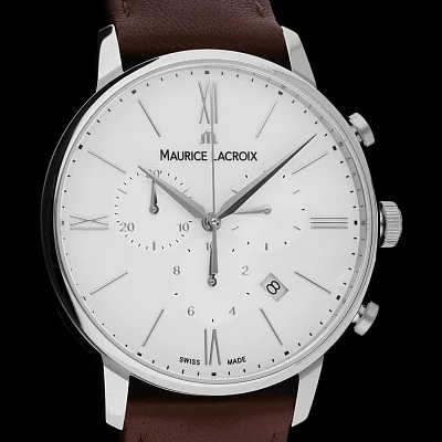 Maurice Lacroix Eliros Gent Chronograph Quartz Steel EL1098-SS001-112-1