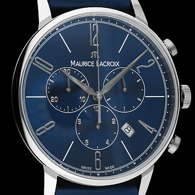Maurice Lacroix Eliros Gent Chronograph Quartz Steel EL1098-SS001-420-4