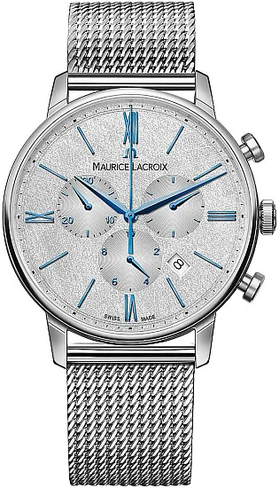 Maurice Lacroix Eliros Gent Chronograph Quartz Steel Mesh EL1098-SS002-114-1