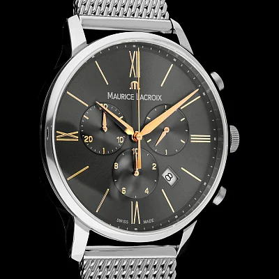 Maurice Lacroix Eliros Gent Chronograph Quartz Steel Mesh EL1098-SS002-311-1