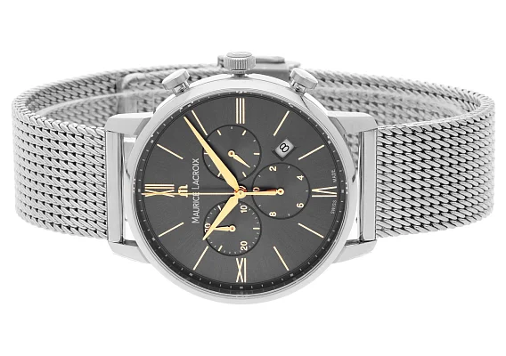 Maurice Lacroix Eliros Gent Chronograph Quartz Steel Mesh EL1098-SS002-311-1
