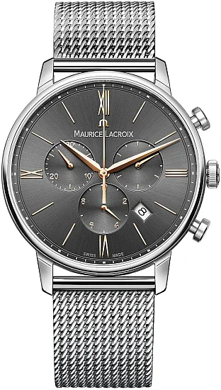 Maurice Lacroix Eliros Gent Chronograph Quartz Steel Mesh EL1098-SS002-311-1