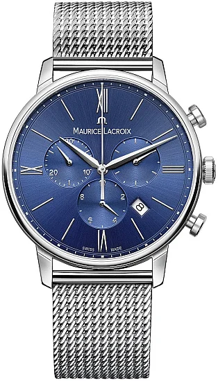 Maurice Lacroix Eliros Gent Chronograph Quartz Steel Mesh EL1098-SS002-410-1