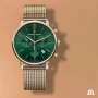  Zdjęcie 4 Maurice Lacroix Eliros Gent Chronograph Quartz Steel Mesh Rose Gold PVD EL1098-PVP06-620-1