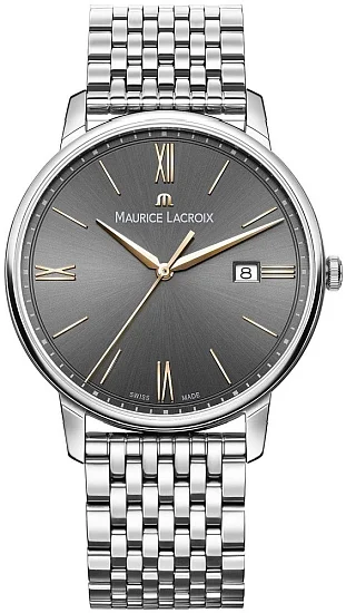 Maurice Lacroix Eliros Gent Date 40mm Quartz Steel EL1118-SS002-311-2