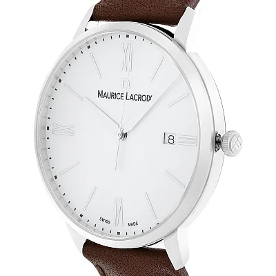Maurice Lacroix Eliros Gent Date 40mm Quartz Steel EL1118-SS001-113-1