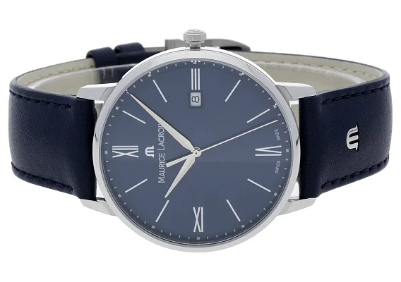 Maurice Lacroix Eliros Gent Date 40mm Quartz Steel EL1118-SS001-410-1