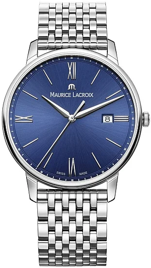 Maurice Lacroix Eliros Gent Date 40mm Quartz Steel EL1118-SS002-410-2