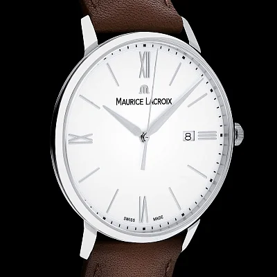 Maurice Lacroix Eliros Gent Date 40mm Quartz Steel EL1118-SS001-113-1