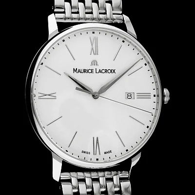 Maurice Lacroix Eliros Gent Date 40mm Quartz Steel EL1118-SS002-113-2