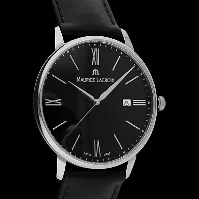 Maurice Lacroix Eliros Gent Date 40mm Quartz Steel EL1118-SS001-310-1