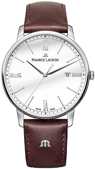 Maurice Lacroix Eliros Gent Date 40mm Quartz Steel EL1118-SS001-113-1