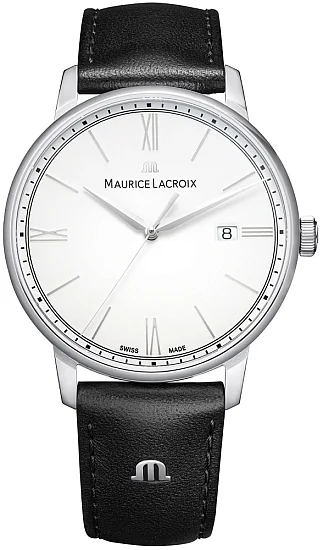 Maurice Lacroix Eliros Gent Date 40mm Quartz Steel EL1118-SS001-110-2