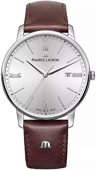 Maurice Lacroix Eliros Gent Date 40mm Quartz Steel EL1118-SS001-110-1