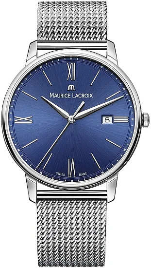 Maurice Lacroix Eliros Gent Date 40mm Quartz Steel Mesh EL1118-SS002-410-1