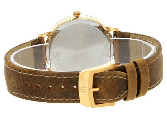 Maurice Lacroix Eliros Gent Date 40mm Quartz Steel Rose Gold PVD EL1118-PVP01-210-1