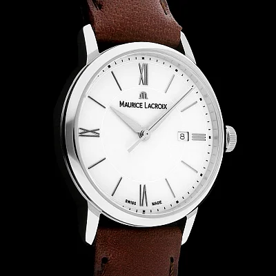 Maurice Lacroix Eliros Lady Date 30mm Quartz Steel EL1094-SS001-110-1