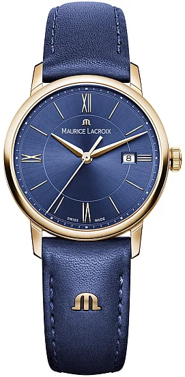 Maurice Lacroix Eliros Lady Date 30mm Quartz Steel Rose Gold PVD EL1094-PVP01-411-1