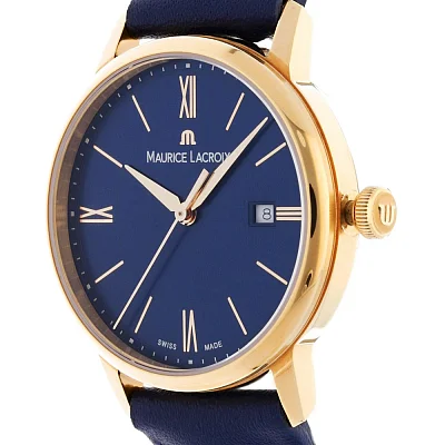 Maurice Lacroix Eliros Lady Date 30mm Quartz Steel Rose Gold PVD EL1094-PVP01-411-1