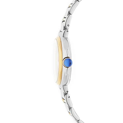Maurice Lacroix Fiaba Lady Date 32mm Quartz Steel Rose Gold PVD FA1004-PVP13-110-1