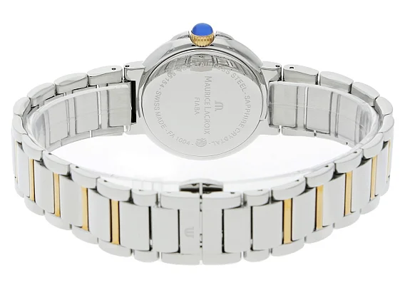 Maurice Lacroix Fiaba Lady Date 32mm Quartz Steel Rose Gold PVD FA1004-PVP13-110-1