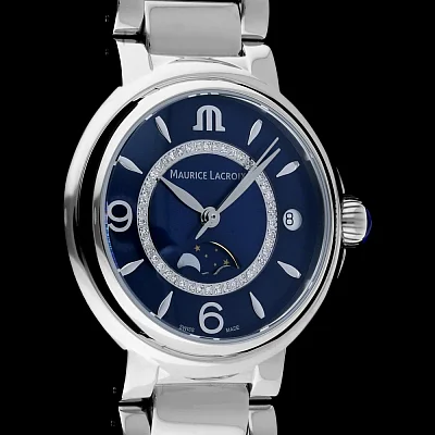 Maurice Lacroix Fiaba Lady Moonphase 32mm Quartz Steel FA1084-SS002-420-1