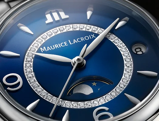Maurice Lacroix Fiaba Lady Moonphase 32mm Quartz Steel FA1084-SS002-420-1