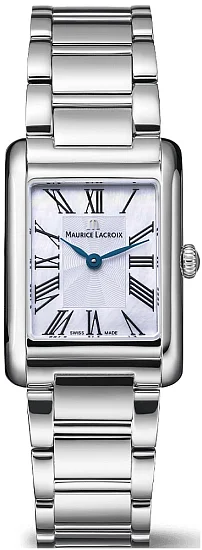 Maurice Lacroix Fiaba Square Lady Date 32mm Quartz Steel FA1205-SS002-160-1