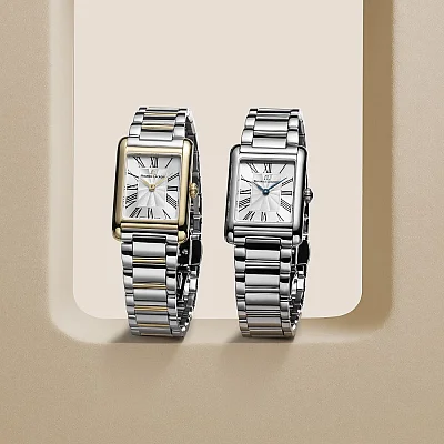 Maurice Lacroix Fiaba Square Lady Date 32mm Quartz Steel FA1205-SS002-110-1