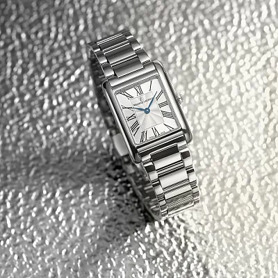 Maurice Lacroix Fiaba Square Lady Date 32mm Quartz Steel FA1205-SS002-110-1