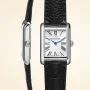  Zdjęcie 4 Maurice Lacroix Fiaba Square Lady Date 32mm Quartz Steel Black Leather FA1205-SS001-110-2