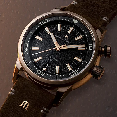 Maurice Lacroix Pontos Diver Gent Automatic Bronze Limited Edition PT6248-BRZ01-330-3