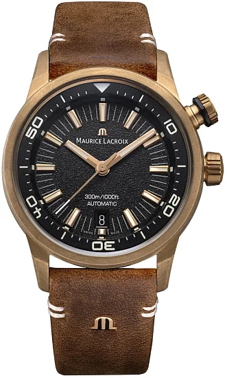 Maurice Lacroix Pontos Diver Gent Automatic Bronze Limited Edition PT6248-BRZ01-330-3